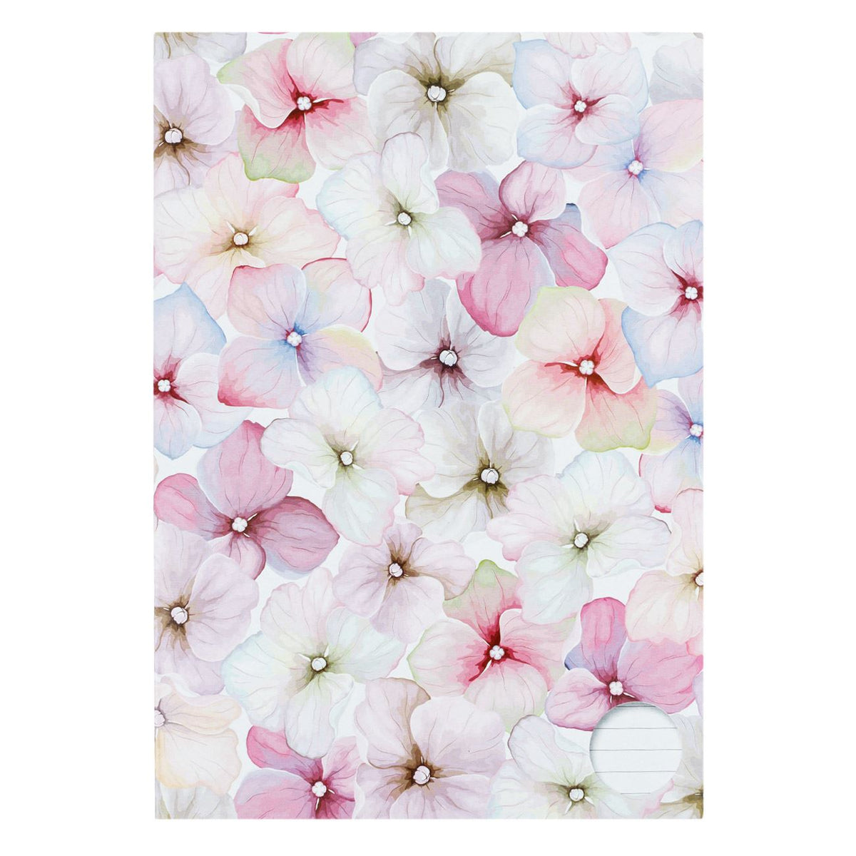 Caiet Studentesc A4 Dictando Roz Model Floral - 40F, DAMO